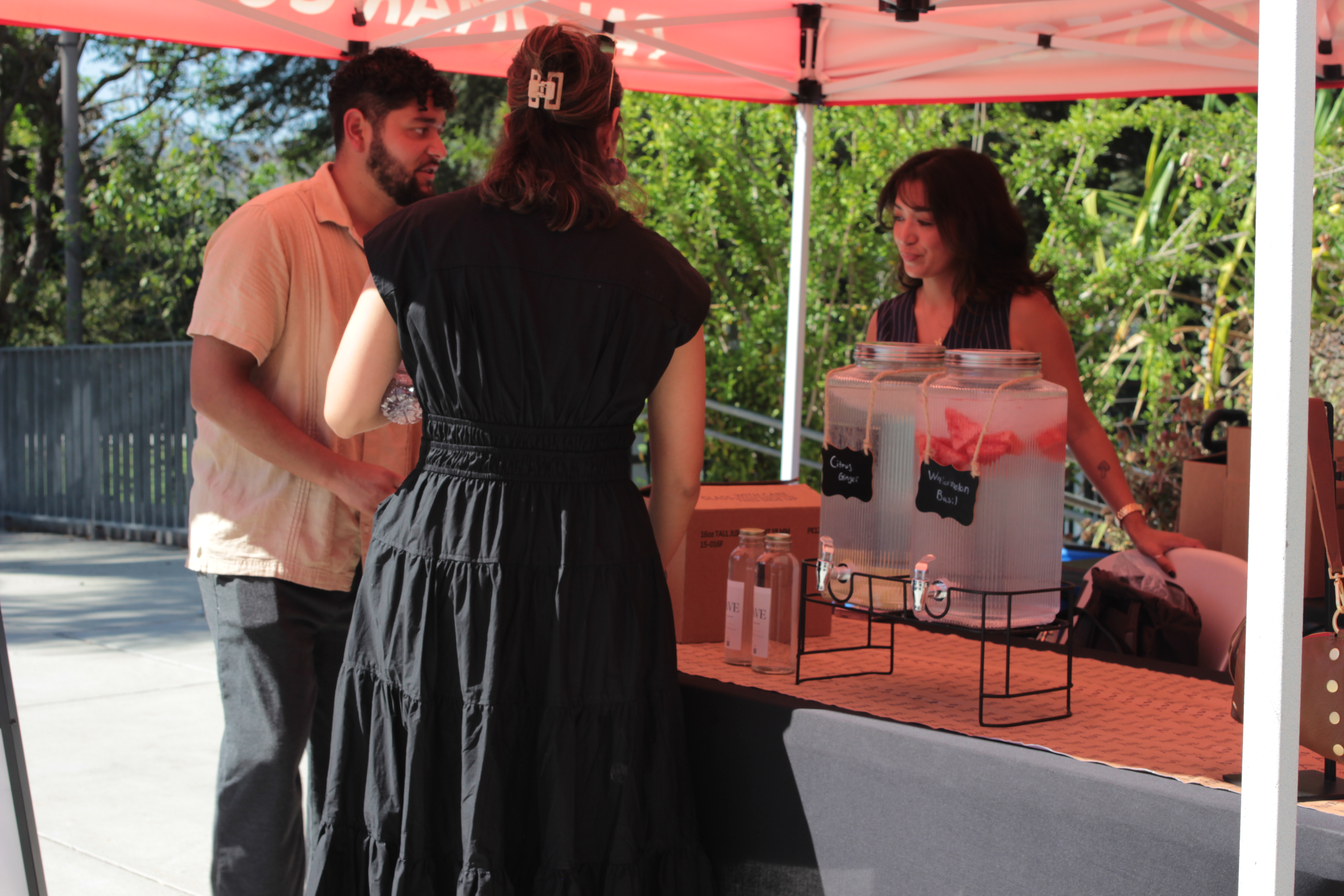 Áve outdoor activation setup